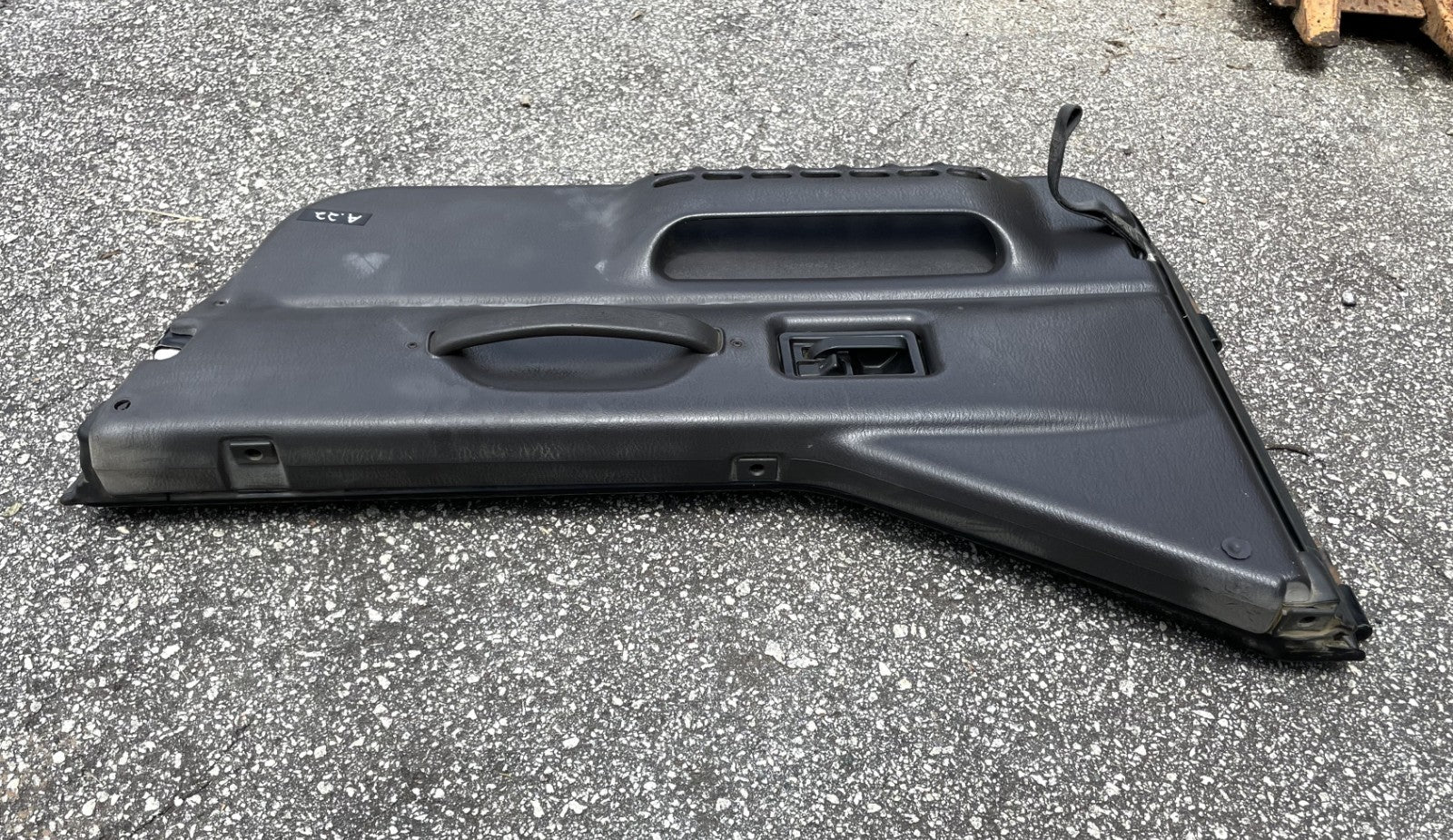 Jeep TJ Wrangler half doors black left right door fits 97-06 agate grey panels