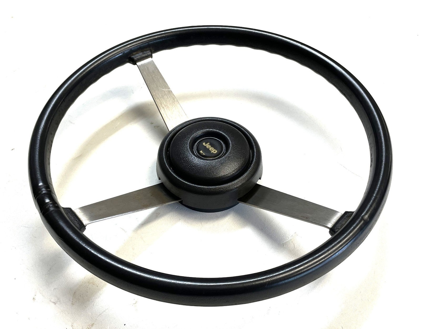 Jeep YJ Wrangler steering wheel factory 87-95 dark grey CJ5 CJ7 CJ8!
