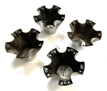 Jeep CJ Center Caps CJ5 CJ7 FACTORY Chrome Wheel Centers Laredo Cap FREE SHIP