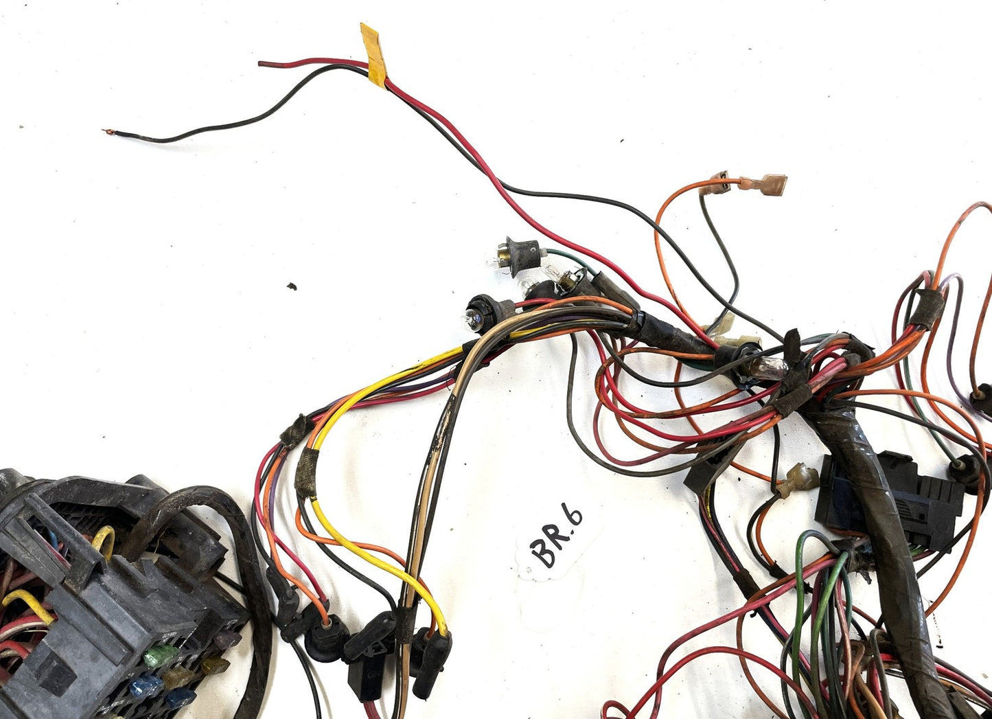 83-86 Jeep CJ Dash Wire Harness CJ5 CJ7 Wiring Under Gauge Panel Fuse Block