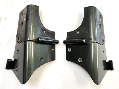 Jeep TJ Windshield Hinges 97-06 Wrangler Left Right Hinge Moss Green FREE SHIP