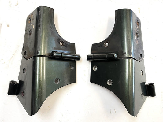 Jeep TJ Windshield Hinges 97-06 Wrangler Left Right Hinge Moss Green FREE SHIP