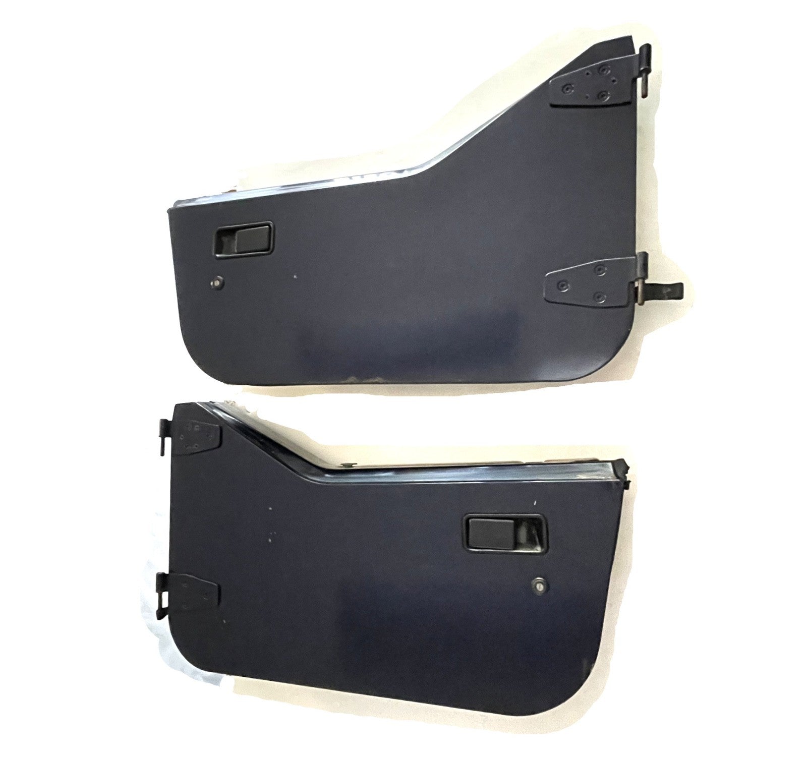 Jeep TJ Wrangler half doors Patriot blue left right door fits 97-06