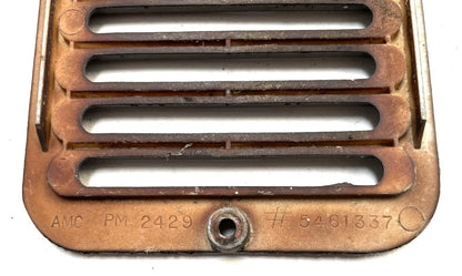 Jeep CJ cowl vent 6 hole fits 55-77 CJ5 CJ7 Factory fresh air heater flush mount