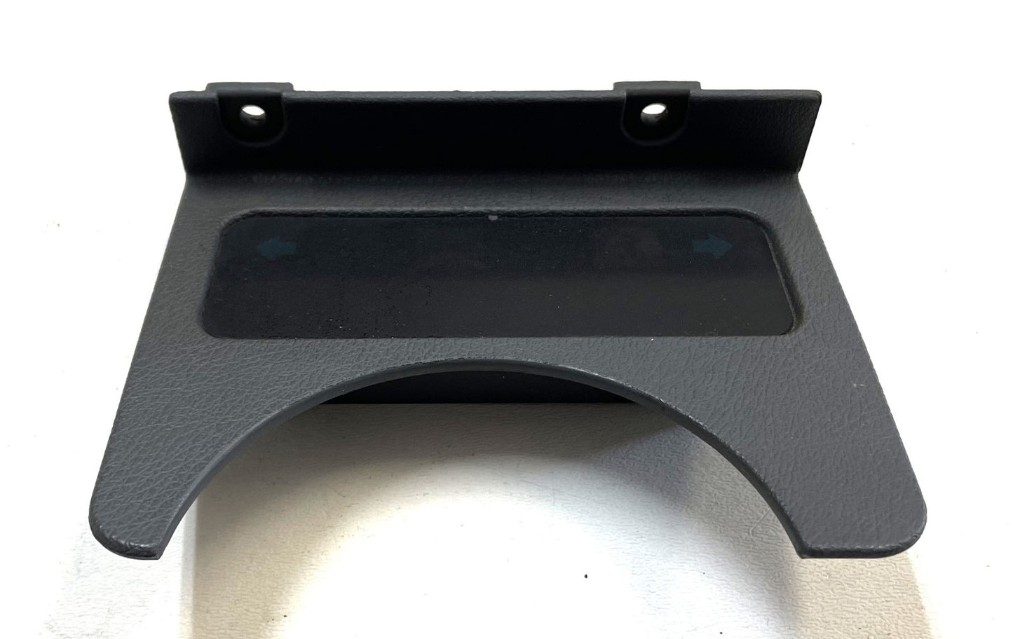 Jeep YJ grey warning light dash trim bezel Wrangler trouble lights gray column!