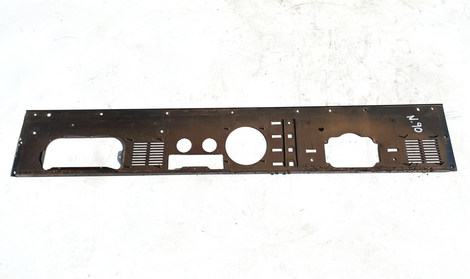 Jeep CJ gauge panel CJ5/CJ7/CJ8 AMC metal dash board gauges radio glove box