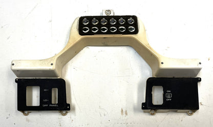 Jeep YJ Dash Light Indicator Bezel Warning 87-91 Wrangler  Defrost