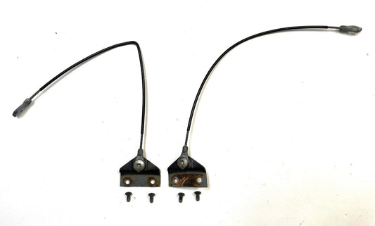 Jeep CJ7 CJ8 tailgate cable brackets tail gate bracket 76-86 FREE SHIPPING