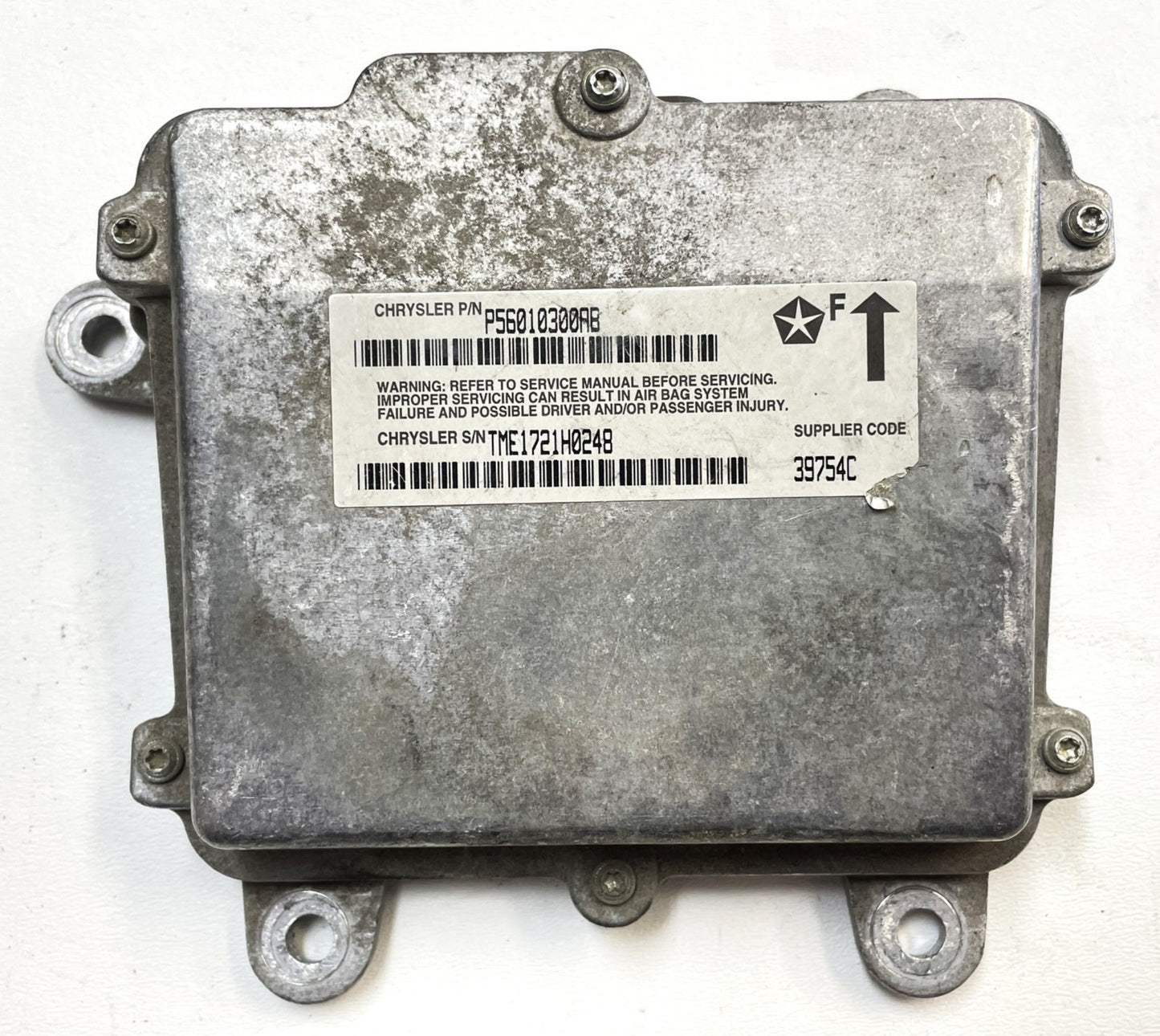 Jeep Wrangler TJ Dash Air B Control Module SRS P56010300AB fits 01 02 03