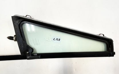 Jeep CJ7 YJ wing window Full Hard Door Vent Passenger Wrangler Black 82-95 right