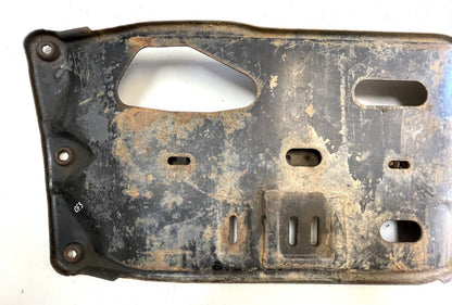 Jeep YJ transmission skid plate metal Mount Crossmember Belly Pan 87-95 Wrangler