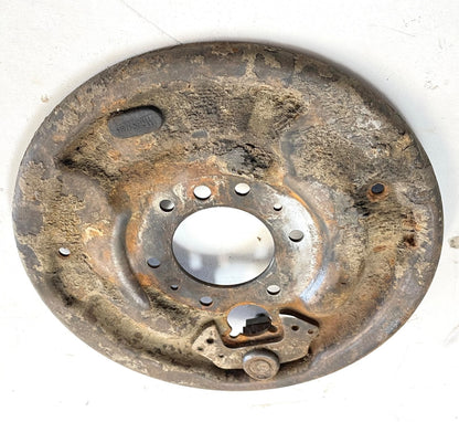 Jeep CJ5 Jeepster brake drum backing plate left right front back 10" brakes C101
