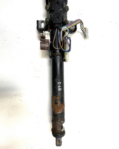 Jeep YJ Tilt Steering Column grey trim 87-95 Wrangler manual BOLT IN READY!