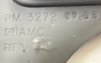 Jeep YJ dash trim 87-95 Wrangler grey glove box column radio OE gray