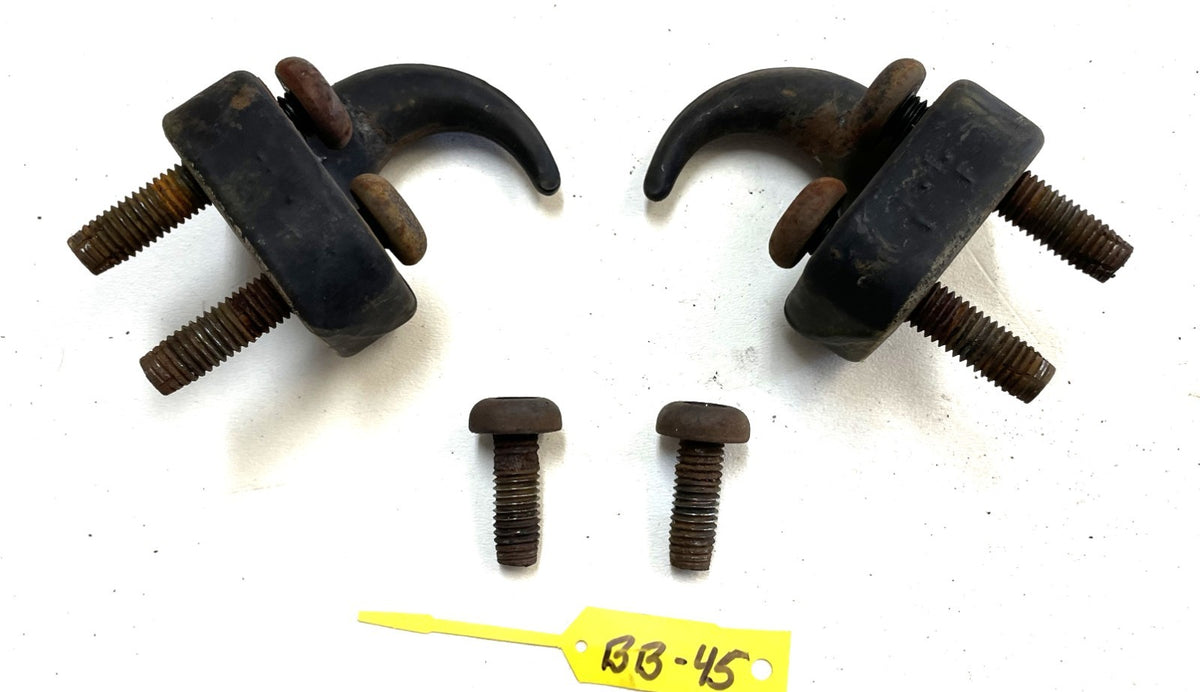 Jeep TJ Wrangler Factory Front Tow Hooks with bolts FREE SHIPPING fits 97-06