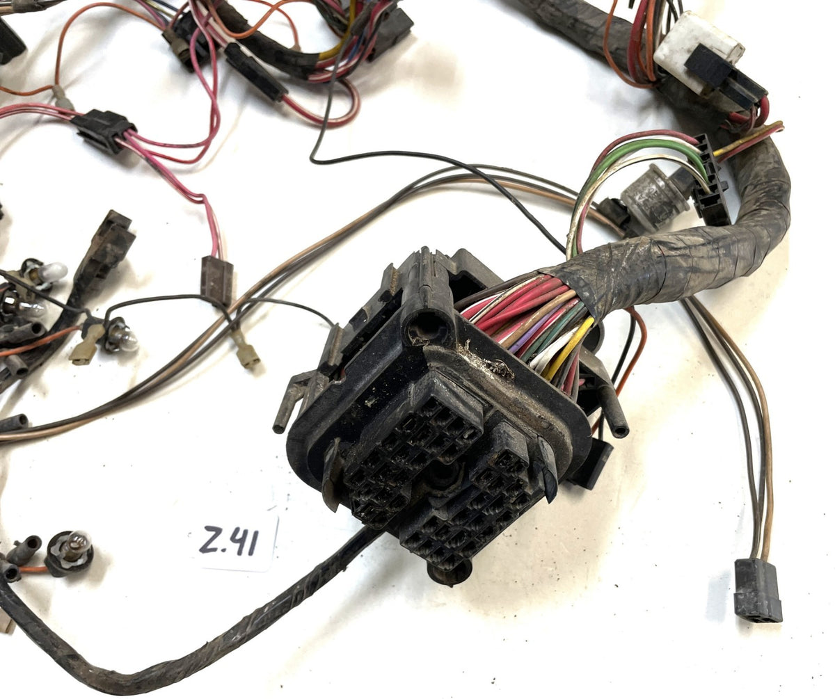 83-86 Jeep CJ Dash Wire Harness CJ5 CJ7 Gauge Wiring Panel Fuse Block FREE SHIP!
