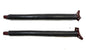 Jeep YJ Wrangler Black Roll Bar Extensions Forward Bars Free Shipping!