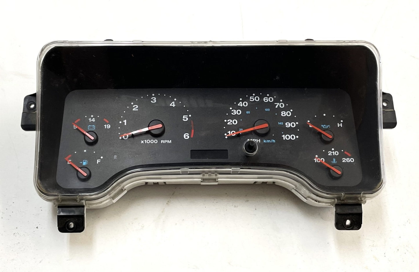 Jeep TJ Wrangler Gauge Cluster 56047016AD Instrument Speedometer Gauges 207,000