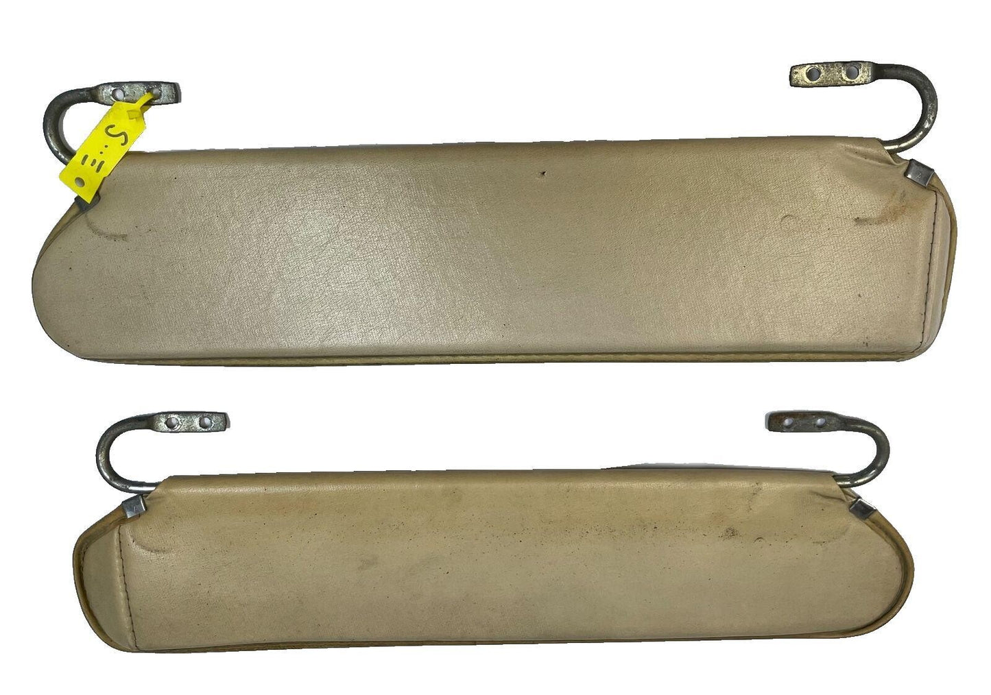 Jeep 87-95 Wrangler sun visors fits YJ  light tan cream FACTORY visor