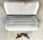 Jeep YJ Wrangler back seat with brackets factory folding CJ7 grey fold n tumble