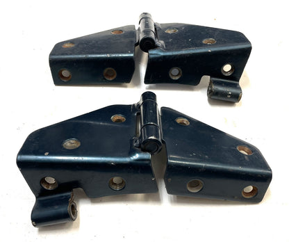 Jeep YJ Wrangler Windshield Hinges Driver Passenger Hinge 87-95 Emerald green