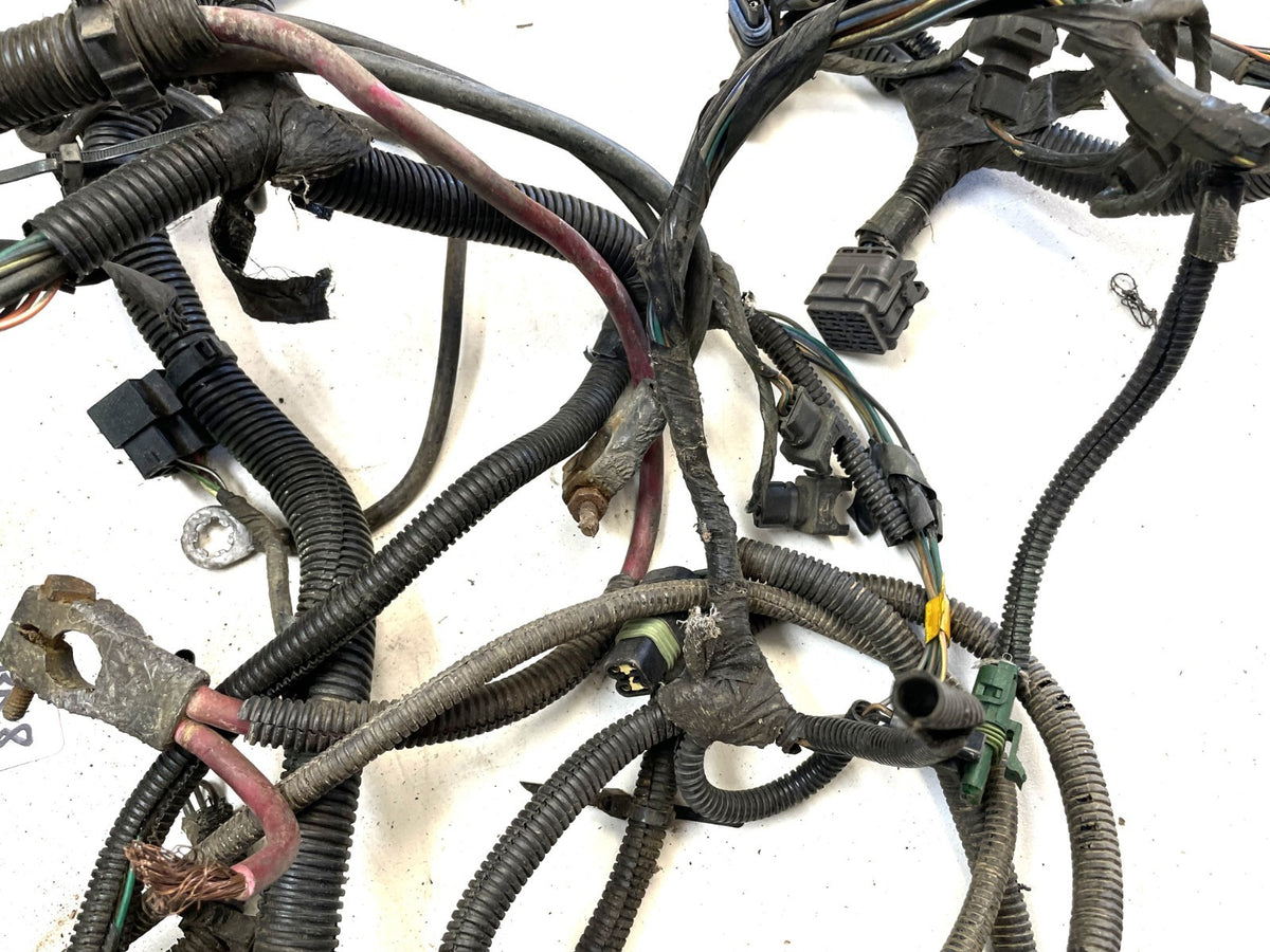 Jeep YJ Wrangler 2.5 four Cylinder Engine Wire Harness Wiring  10 pin FOR PARTS!