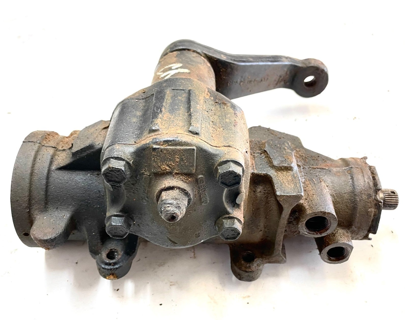 Jeep Wrangler YJ Power Steering Gear Box with pitman arm fits 87-95
