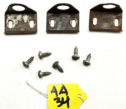 72-81 Jeep CJ Glove Box Latch Catch CJ5 CJ7 AMC Door with Mounting Screws