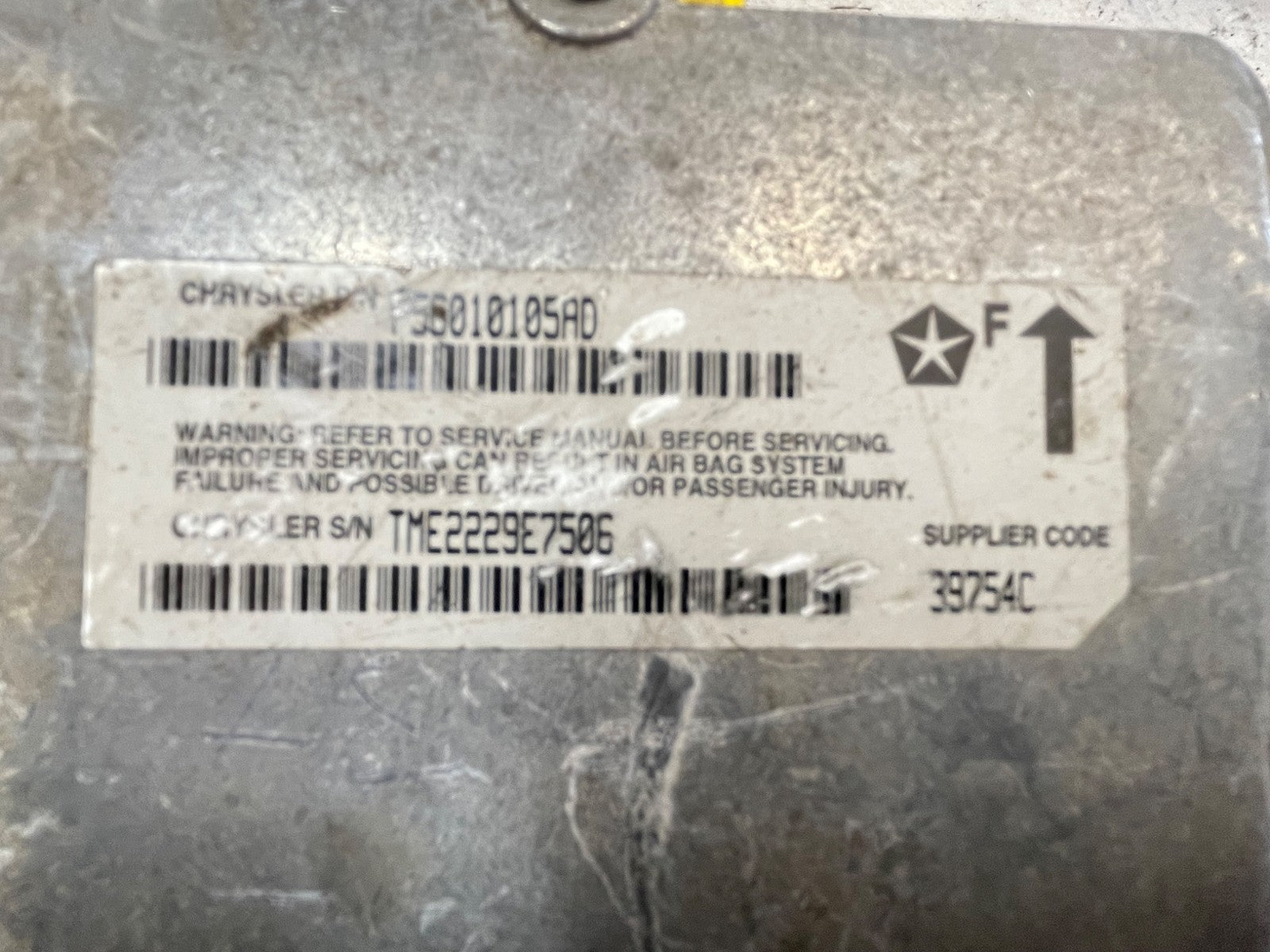 2000 Jeep TJ Wrangler Dash Wire Harness wiring P56009508AJ fuse block