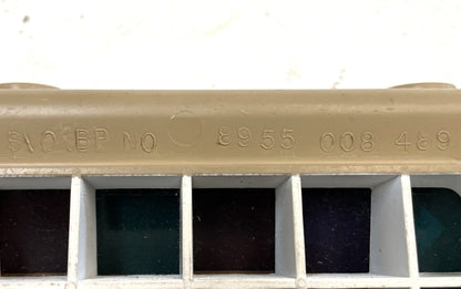 Jeep YJ warning light dash trim bezel 87-91 Wrangler trouble lights sand tan