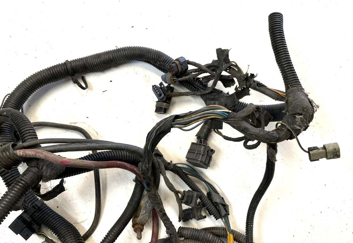 Jeep YJ Wrangler 2.5 four Cylinder Engine Wire Harness Wiring  10 pin FOR PARTS!