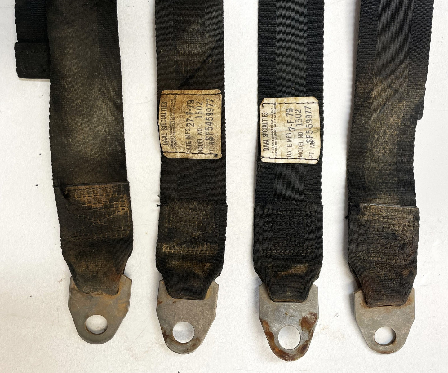 Jeep CJ Rear seat lap belts back seat belt CJ5 CJ7 CJ8 YJ Wrangler FREE SHIPPING