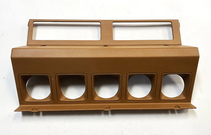 Jeep YJ Center Bezel Cluster Dash Trim 87-95 Wrangler Radio Spice Painted