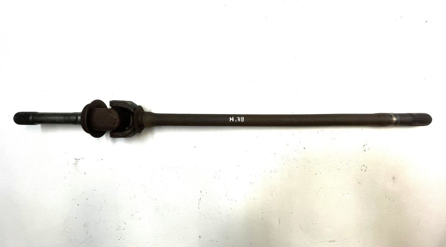 Jeep CJ Dana 30 narrow track axle shaft CJ5 CJ7 Left driver side 27 spline 36"