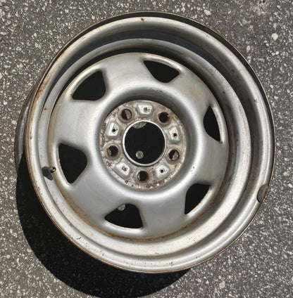 Jeep 15" x 7" steel wheel YJ XJ MJ  Wrangler Cherokee Comanche FREE SHIPPING
