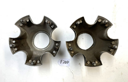 Jeep Laredo Chrome Center Caps Front Wheels CJ5 CJ7 CJ8 AMC Cap Wheel Centers !