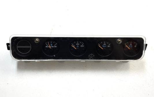 Jeep YJ Center Gauge Cluster WRANGLER 92-95 Fuel Temp Oil Pressure Volt