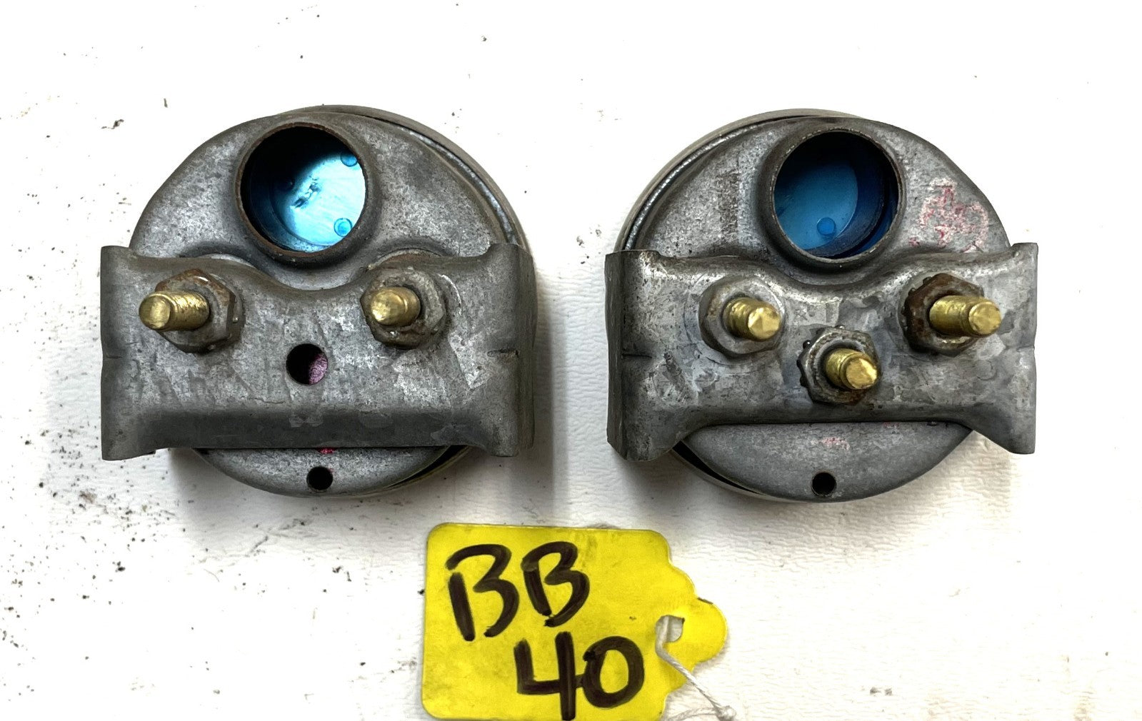Jeep CJ Oil Pressure Volts Gauge Factory Faria CJ5 CJ7 CJ8 AMC Gauges Battery
