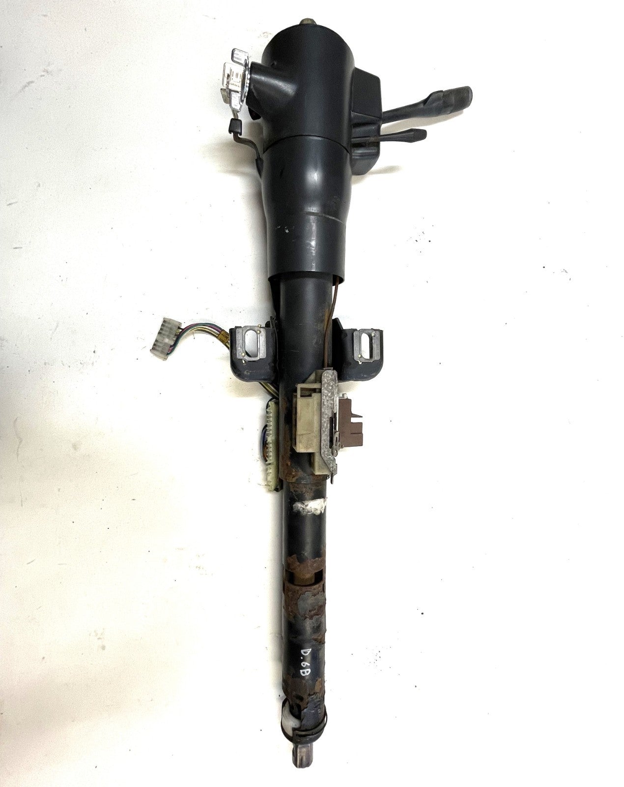 Jeep YJ Tilt Steering Column grey trim 87-95 Wrangler manual BOLT IN READY!