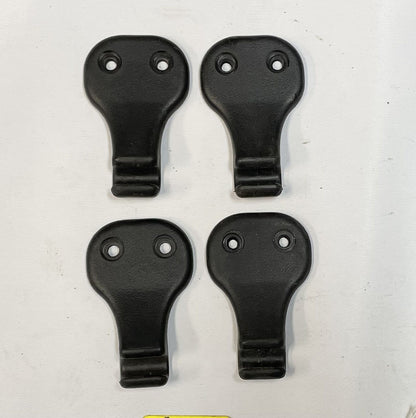Jeep TJ Wrangler Sun Visor Support Clip Hook black 55217264 FREE SHIP fits 98-02