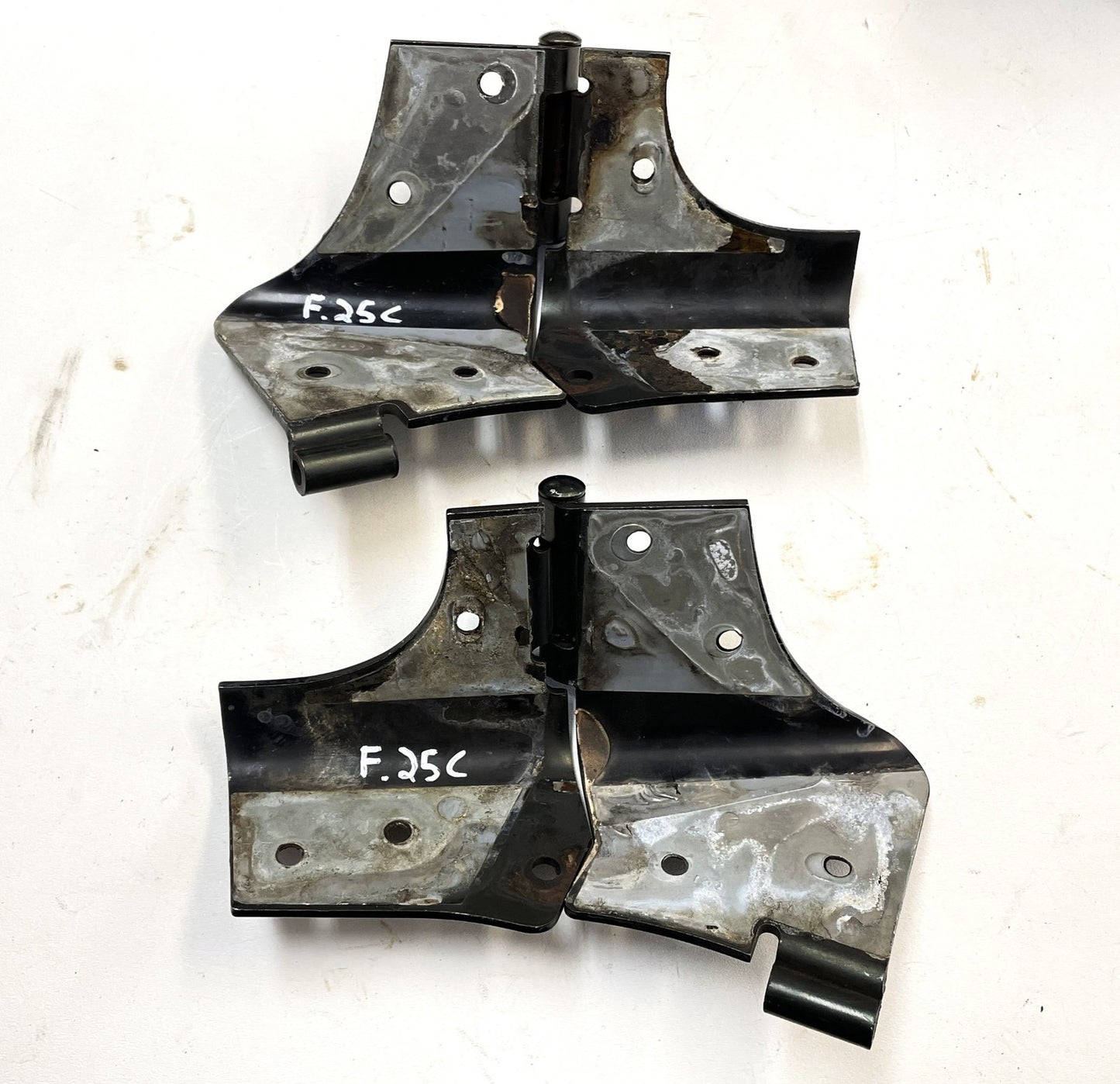 Jeep TJ Windshield Hinges 97-06 Wrangler Left Right Hinge Moss Green FREE SHIP