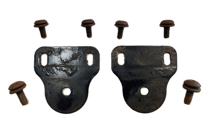 Jeep CJ windshield frame brackets YJ CJ7 CJ5 Wrangler fold down bracket bolts