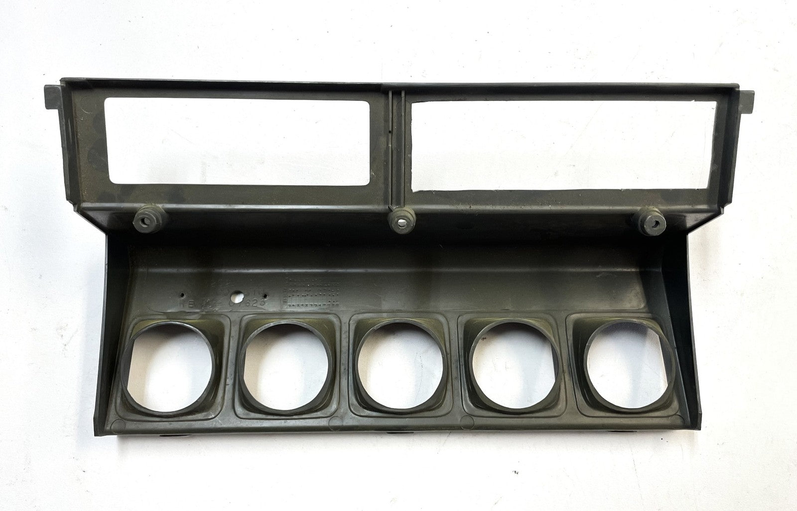 Jeep YJ dash trim 87-95 Wrangler grey glove box column radio OE gray