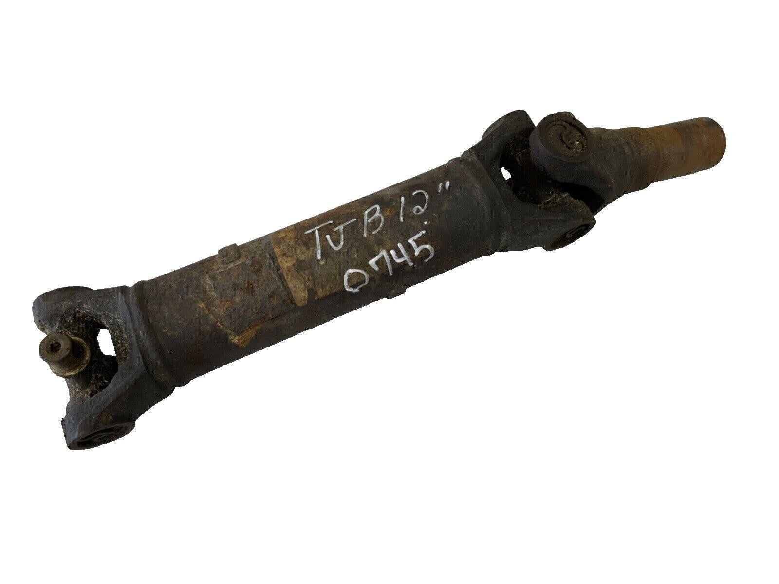 Jeep Wrangler TJ fits 97-02 4.0 Manual Rear Driveshaft Drive Shaft 12"