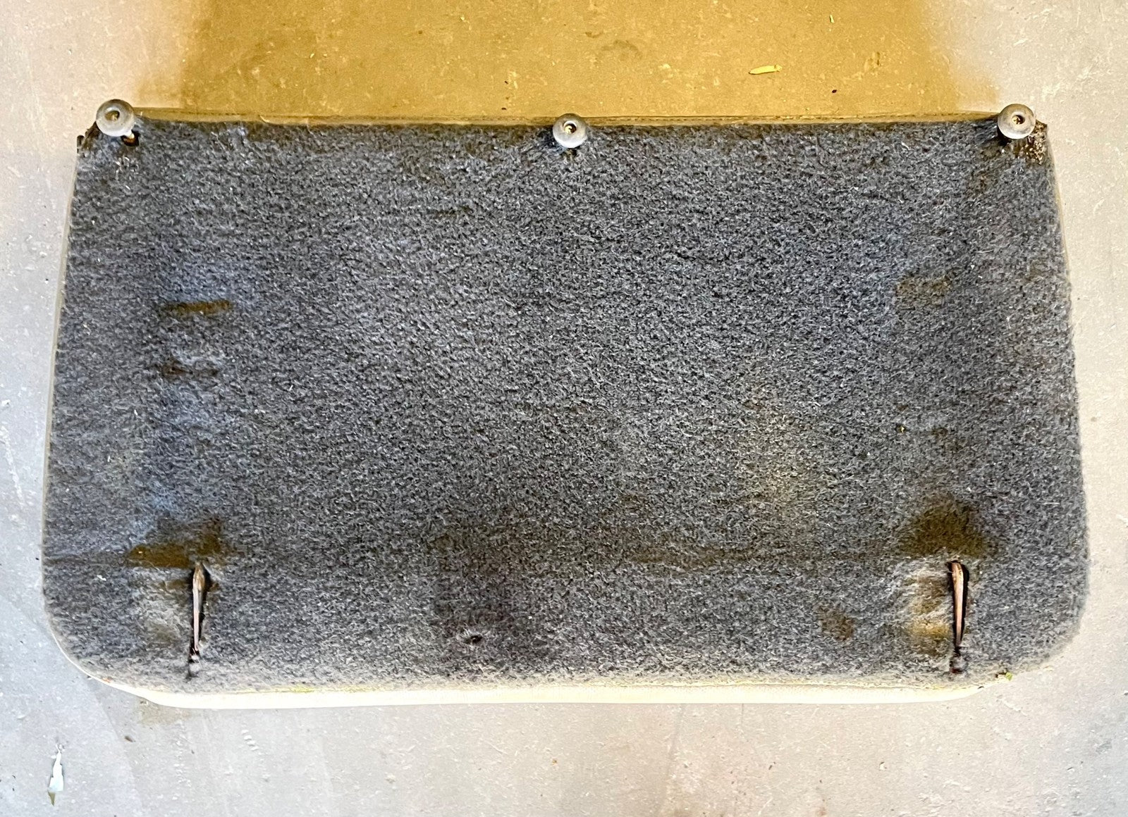 Jeep YJ Wrangler back seat with brackets factory folding CJ7 grey fold n tumble