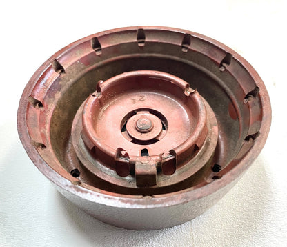 AMC Jeep steering wheel horn button FSJ Gremlin Cherokee Wagoneer J10 brown