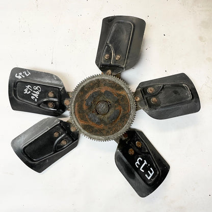Jeep YJ 6 cylinder cooling fan with CLUTCH 4.2 258 fits 87-90 Wrangler six cyl.