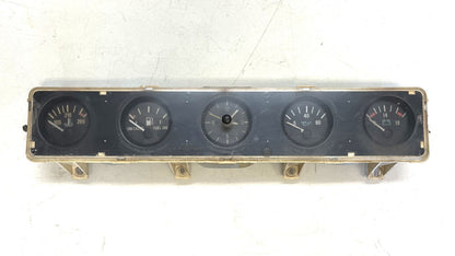 Jeep YJ gauge cluster 87-91 Wrangler center gauges clock fuel temp gas battery