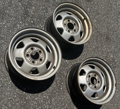 Jeep 15" x 7" steel wheel YJ XJ MJ  Wrangler Cherokee Comanche FREE SHIPPING