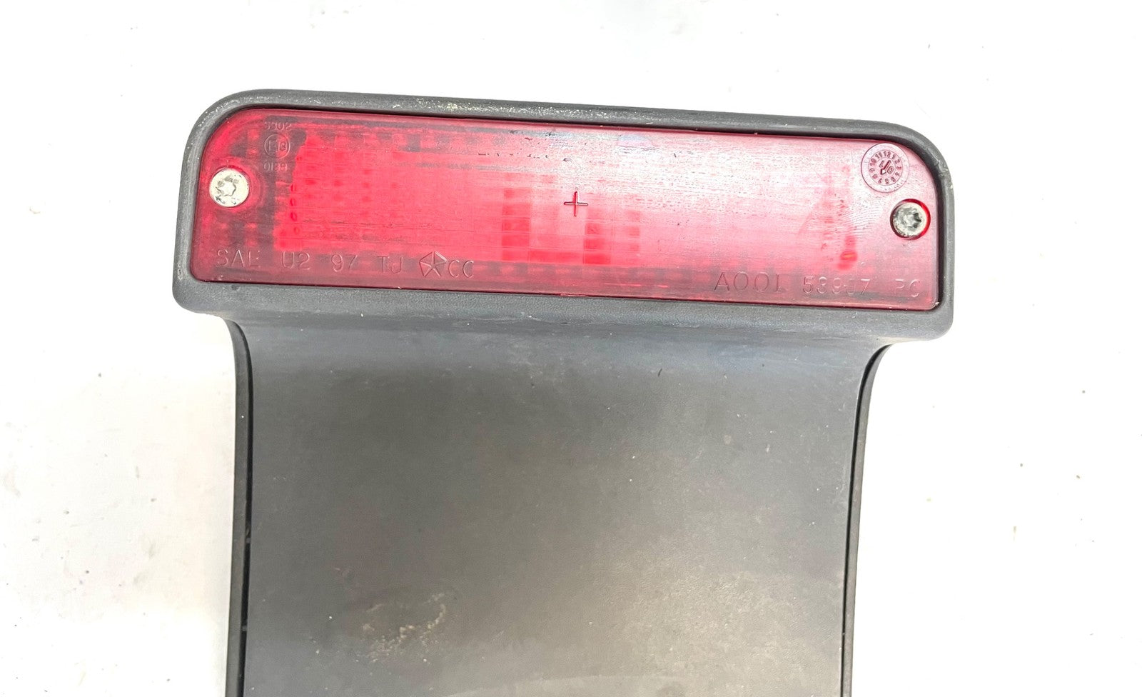 Jeep TJ 3rd Brake Light Lamp Bracket Wires Plastic 97-06 Wrangler third